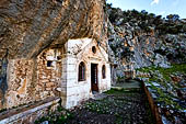 Hania, the Akrotiri peninsula. The abandoned Aghios Ioannis monastery, better known as Moni Katholikou. (VI-VII c).